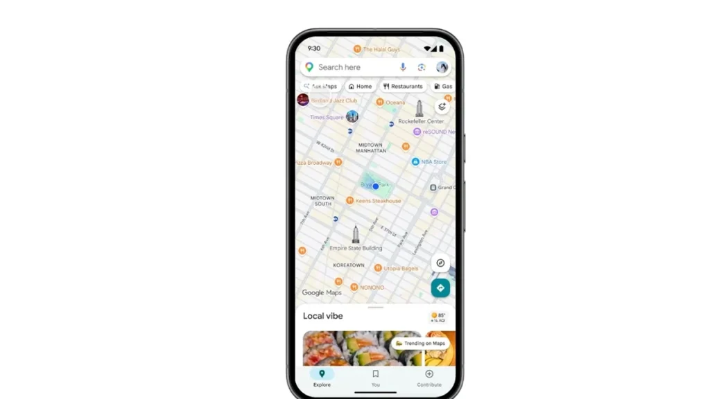 Google Maps teston sistemin e porositjes së ushqimit të drejtuar nga inteligjenca artificiale