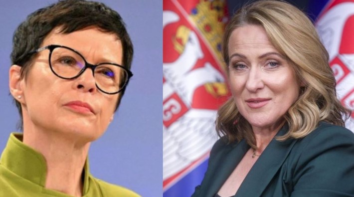 Deklaratat e Paunoviq kundër Kosovës, Marta Kos: E habitshme që vazhdon të jetë ministre