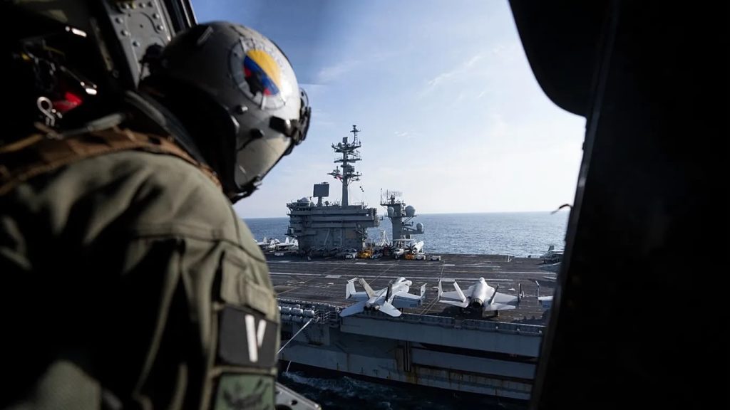 Grupi i ri amerikan i aeroplanmbajtëses mbërrin në Lindjen e Mesme për të zëvendësuar USS Abraham Lincoln