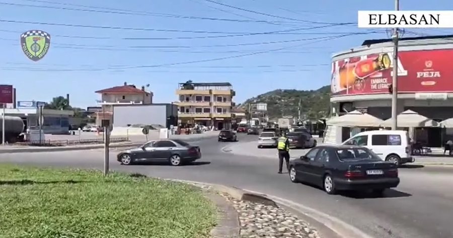 Rrugorja e Elbasanit nuk fal! 1787 gjoba brenda javës dhe tre shoferë të arrestuar për shkelje të Kodit Rrugor