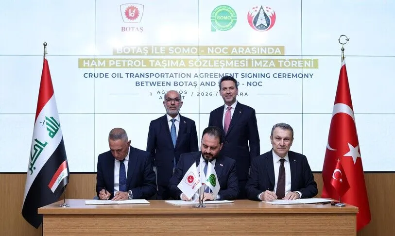 Turqia dhe Iraku nënshkruajnë marrëveshje njëvjeçare për tubacionin e naftës së papërpunuar
