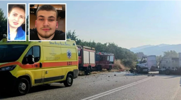 Foto+Video/ Dalin pamjet e aksidentit tragjik në Greqi, momenti i përplasjes që i mori jetën nënës dhe djalit shqiptar