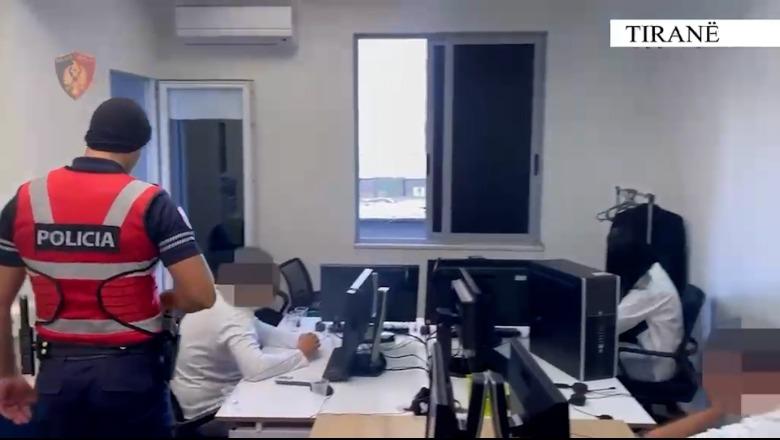 Goditet “Call Center”-i mashtrues në Tiranë/ 4 persona në pranga, në kërkim pronari
