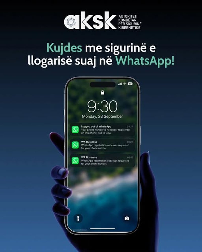 Alarm për WhatsApp-in – AKSK paralajmëron për kompromentim llogarish dhe apelon për kujdes të shtuar