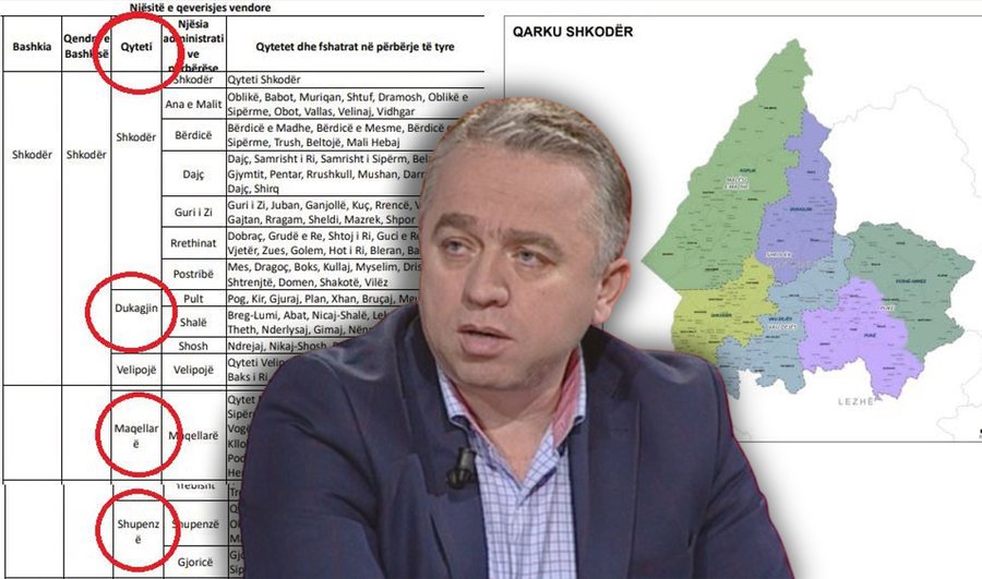 Dukagjini, Velipoja, Shupenza dhe Maqellara shpallen QYTETE, ironia e Afrim Krasniqit për Reformën Territoriale