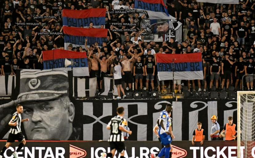 UEFA dënon klubet Crvena Zvezda dhe Borac Banjalluka për sjelljen e tifozëve pas vdekjes së Mlladiçit