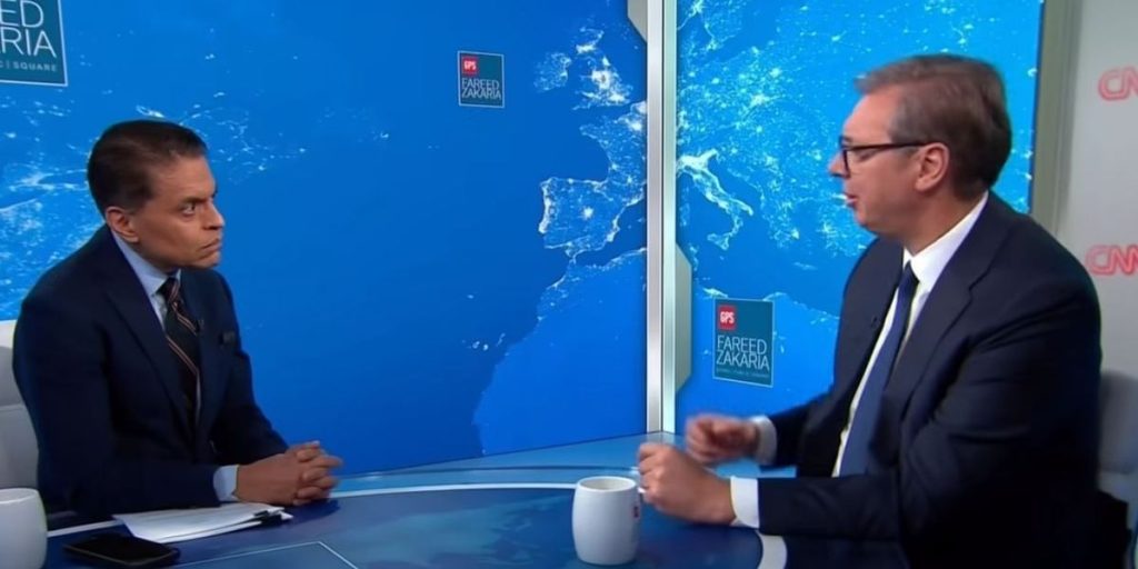 Gazetari i CNN-it ia përplas Vuçiçit krimet e Serbisë: Kur Perëndimi mendon për ju, i kujtohen luftërat në Ballkan