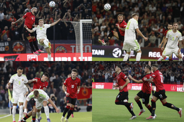 22:55 Shqipëria e pandalshme! Kuqezinjtë mposhtin 2-0 Bjellorusinë në “Air Albania”