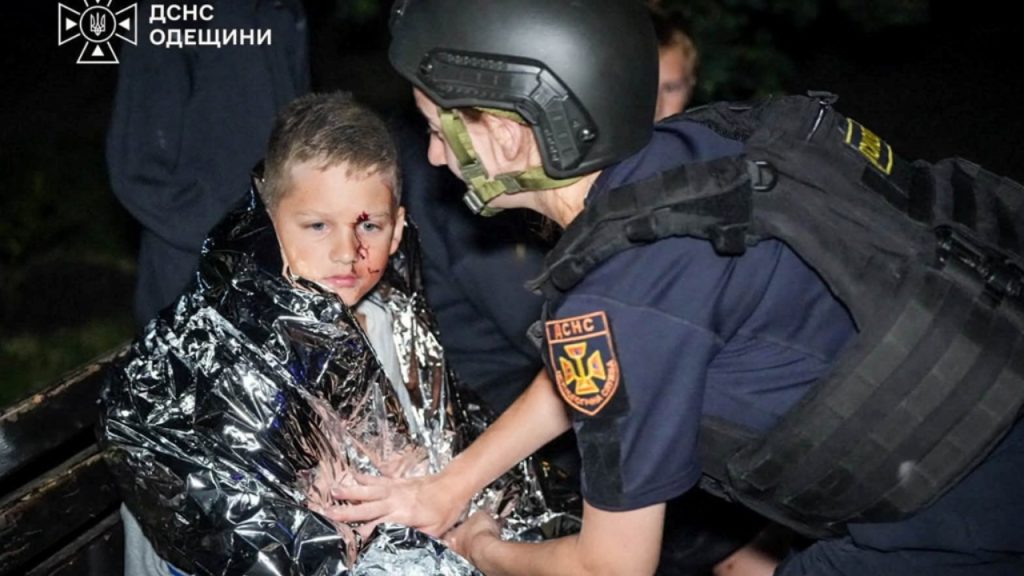Sulm me dronë në Odesa të Ukrainës, 17 të plagosur, mes tyre 3 fëmijë