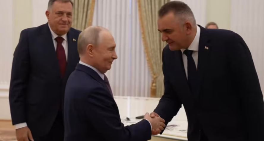 Dodik takon Putinin në Moskë pesë ditë para zgjedhjeve në Bosnje