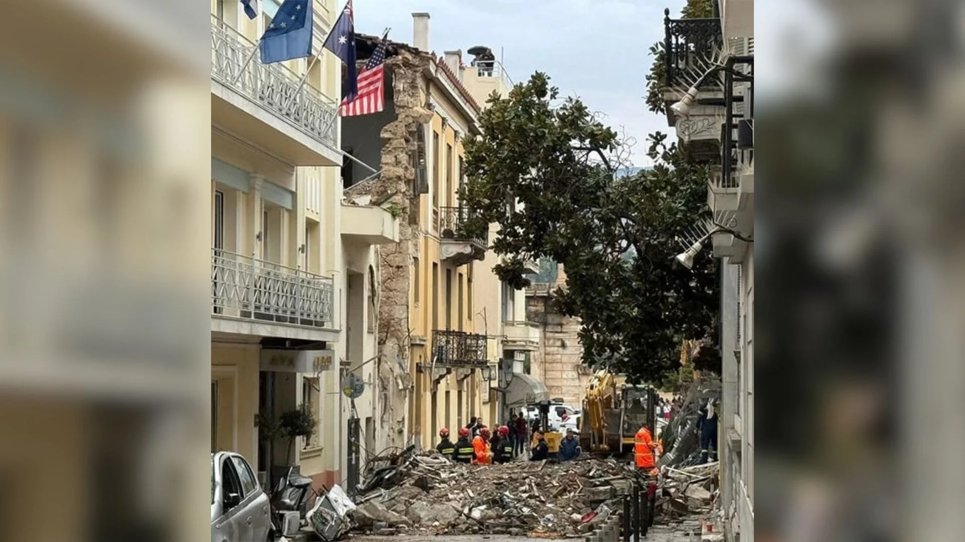 13:50 Shpërthimi i fuqishëm në Athinë ku humbën jetën 3 shqiptarë, ekipet e emergjencës nxjerrin trupat e 6 viktimave nga rrënojat