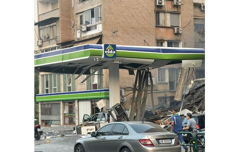 “Ishte si tërmet”/ Flakë dhe banorët të tmerruar, pamje nga shpërthimi i depozitës së karburantit “EIDA” në zonën e Brrylit