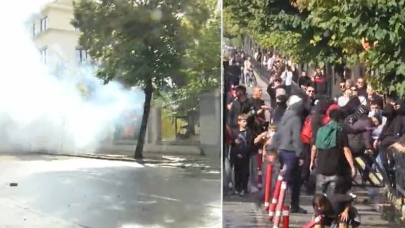 Shpërthejnë protestuesit, në flakë pika e informacionit turistik