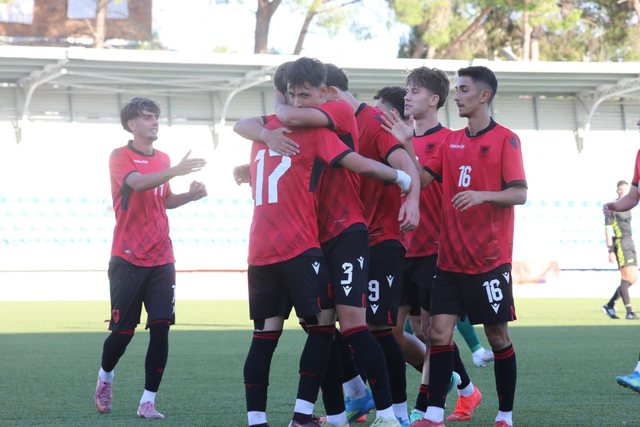 Shqipëria U-19 fiton me përmbysje ndaj Lituanisë