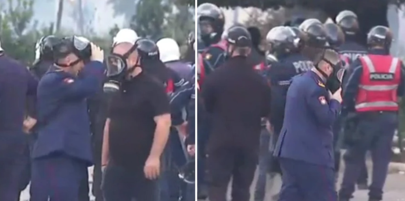 Skena lufte në Bulevard, Drejtori Hita u bashkohet uniformave blu te Kryeministria