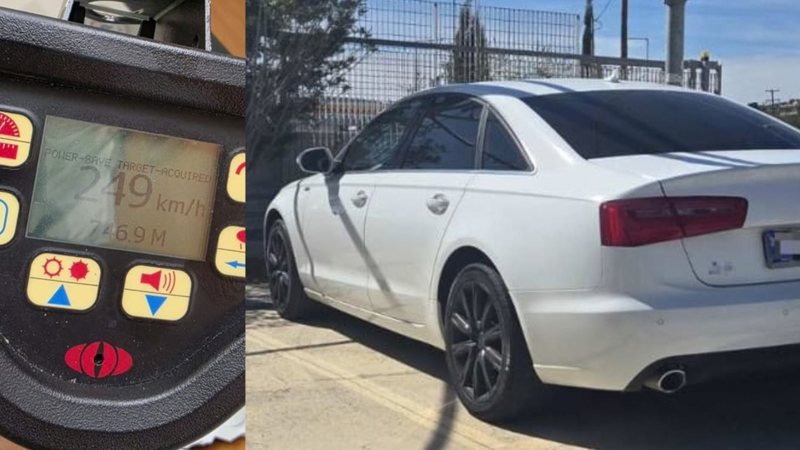 Ecte me 249 km në orë, policia sekuestron Audin dhe arreston ‘Schumacherin’ shqiptar