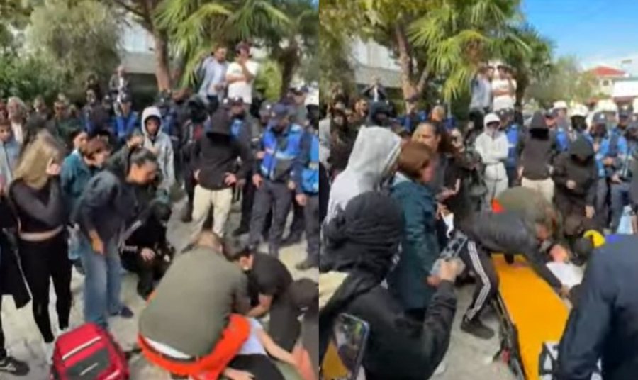 Protesta e studentëve në Tiranë, policia: 56 të arrestuar dhe 97 të proceduar