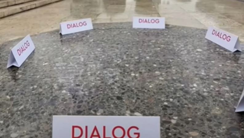 08:22 Rama nuk i ndahet ftesës për dialog, përsërit thirrjen ndaj protestuesve