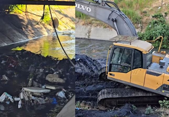 Në prag të reshjeve të vjeshtës, Bashkia pastron Lanën dhe paralajmëron ndotësit: Kundërvajtësit do të gjobiten