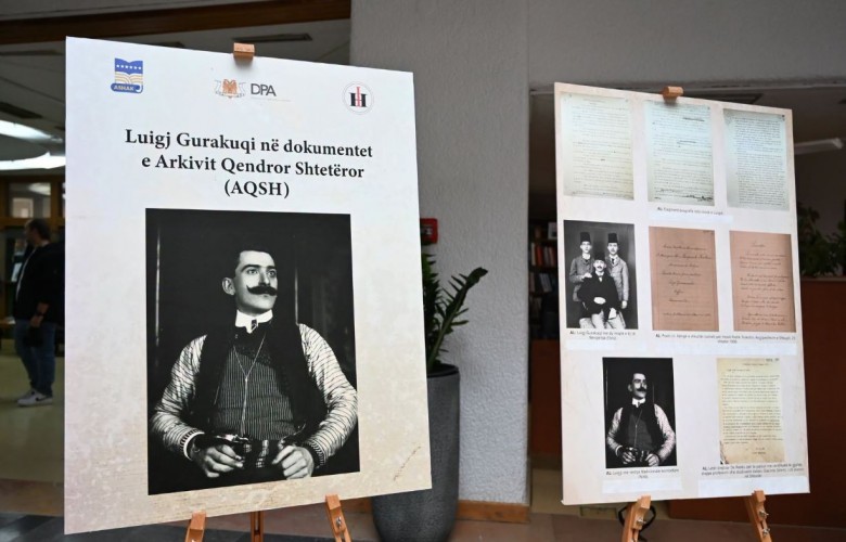 Ekspozitë në Prishtinë për Luigj Gurakuqin, dokumente historike mbi kontributin e tij kombëtar