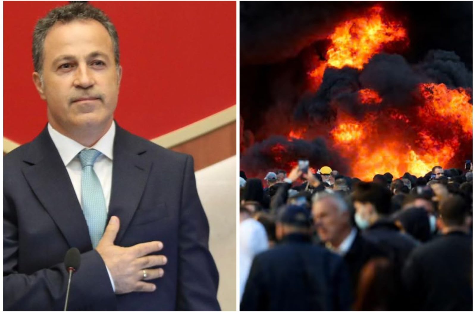 19:54 Kryeparlamentari Niko Peleshi: Godina e Kuvendit nuk mund të jetë objekt i zemërimit dhe dhunës