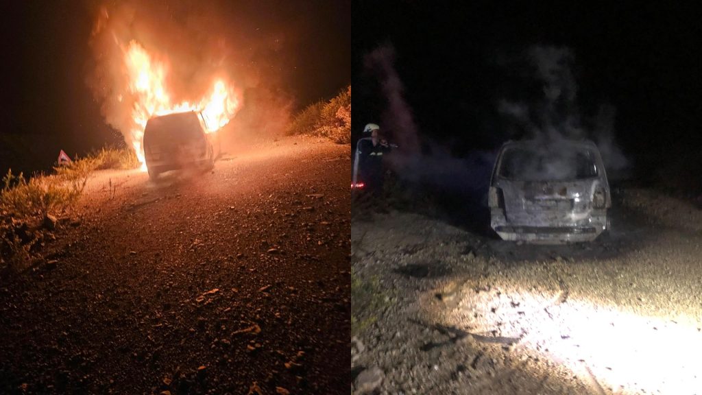 Makina merr flakë në aksin Kardhiq-Delvinë, 37-vjeçari pëson djegie të rënda, kalimtari i shpëton jetën