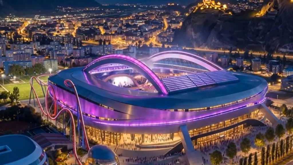 Klubi zviceran planifikon stadiumin e çmendur/ Tren argëtues, hotel dhe 33 mijë vende për koncerte