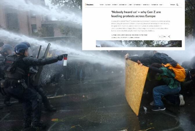 09:25 Reuters: Revolta e Gjeneratës Z përfshin Evropën, Shqipëria mes vendeve ku studentët kërkojnë ndryshim dhe dorëheqjen e Ramës
